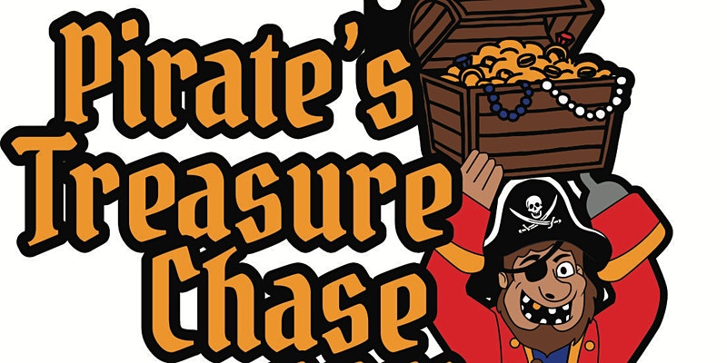 2021 Pirate\'s Treasure Chase 5K 10K 13.1 26.2-Participate from Home.Save $5