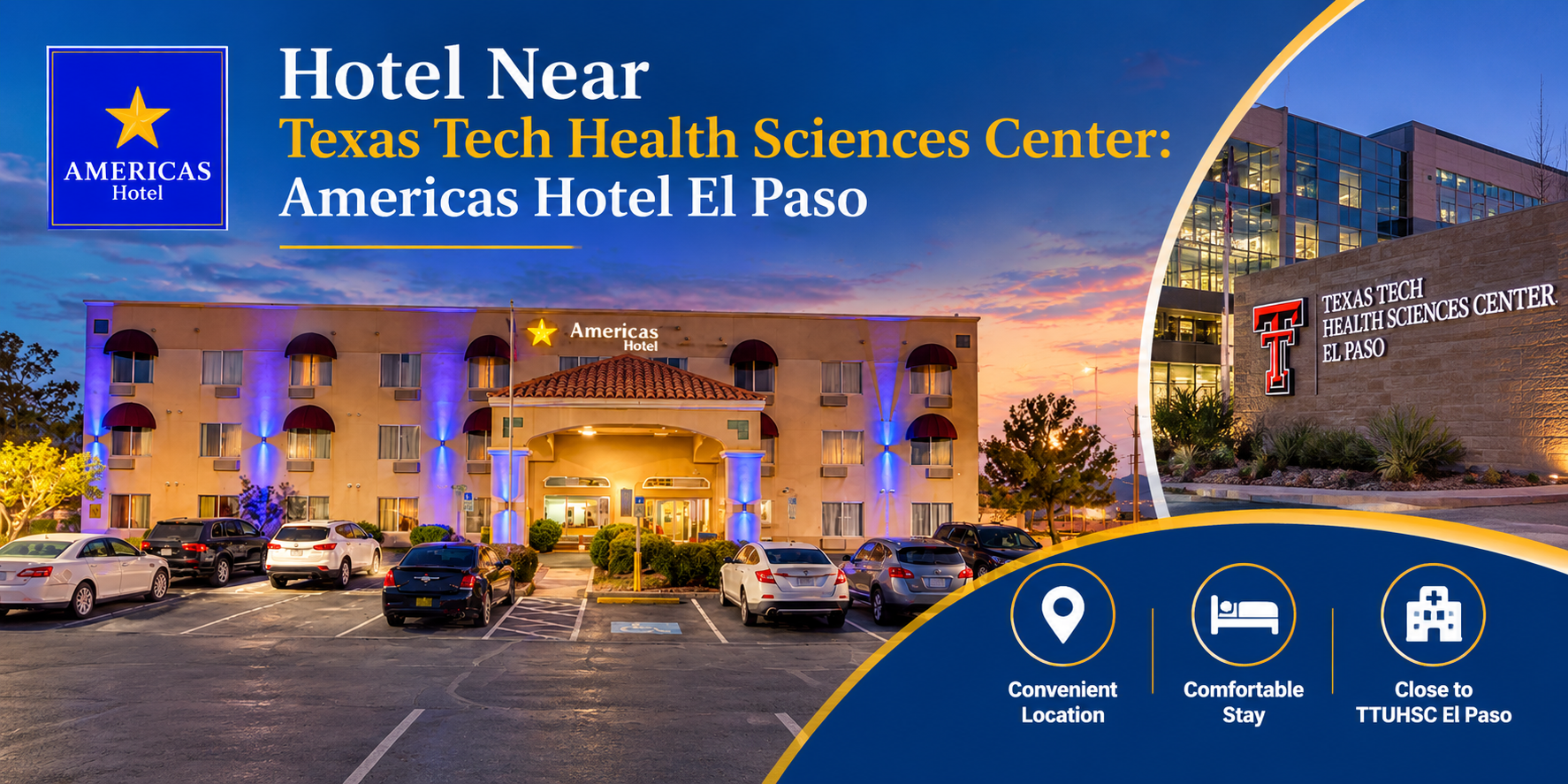 Americas Hotel El Paso, a hotel near Texas Tech Health Sciences Center El Paso